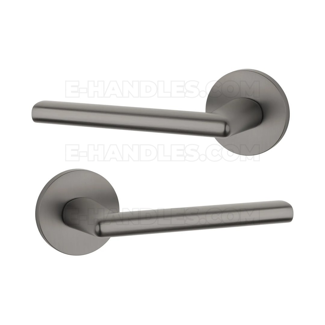 APRILE KALMIA R slim 7 mm MSB - tytan - klamka do drzwi